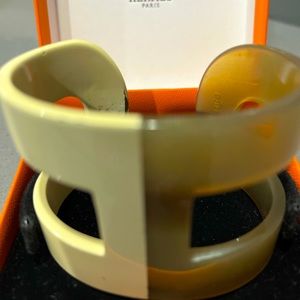 Hermes Horn bracelet perfect condition with box